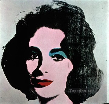 Abstracto famoso Painting - Liz Taylor POP